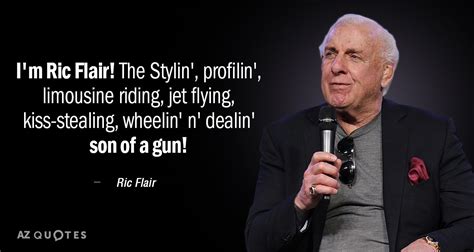 ric flair quotes about stealing.